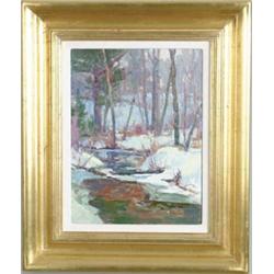 MICHAEL GRAVES (American, 1934-) WINTER STREAM.