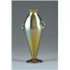Image 1 : TIFFANY IRIDESCENT GOLD VASE.