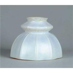 STEUBEN ART GLASS SHADE.