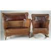 Image 1 : FINE TWO-PIECE WICKER PARLOR SET BY HEYWOOD WAKEFIELD.