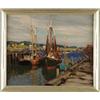 Image 1 : EMILE ALBERT GRUPPE (American, 1896-1978) SUMMER DAY, GLOUCESTER HARBOR.