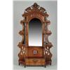 Image 1 : FINE VICTORIAN WALNUT ETERGERE.