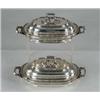 Image 1 : OUTSTANDING PAIR OF STERLING COVERED SERVING DISHES BY TIFFANY & CO.