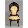 Image 1 : FINE LAMINATED ROSEWOOD SIDE CHAIR ATTRIBUTED TO J. AND J. MEEKS, N.Y.C. IN THE “HENRY FORD” PATTERN