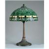 Image 1 : FINE LEADED GLASS TABLE LAMP.