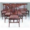 Image 1 : SET OF TWELVE MAHOGANY DINING CHAIRS.