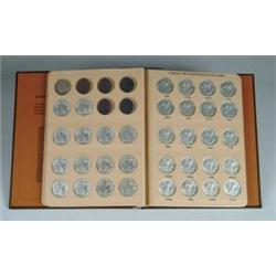 COIN: COLLECTION OF 40 BU U.S. WALKING LIBERTY HALVES.