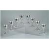 Image 1 : SET OF EIGHT STERLING GOBLETS BY SCHOFIELD & CO INC.