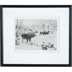 CARL CLEMENS MORITZ RUNGIUS (American, 1869-1959) “FRIENDS AGAIN”.