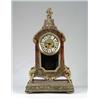 Image 1 : BOULLE LOUIS XV STYLE MANTLE CLOCK ON STAND.