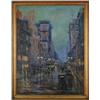 Image 1 : CARLTON C. FOWLER (American, 1877-1930) “FIFTH AVE AT TWILIGHT”.