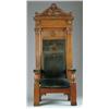 Image 1 : MASONIC HALL GREAT CHAIR.