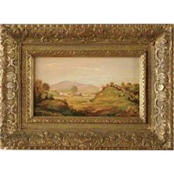 WORTHINGTON THOMAS WHITTREDGE (American, 1820-1910) “CATSKILLS, 1899”.