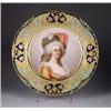 Image 1 : ROYAL VIENNA PORTRAIT PLATE OF MARIE ANTOINETTE SIGNED WAGNER.