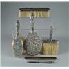 Image 1 : FIVE PIECE TIFFANY STERLING DRESSER SET.