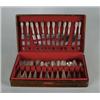 Image 1 : 61-PIECE FLATWARE SET BY SCHOFIELD IN THE “BALTIMORE ROSE” PATTERN.