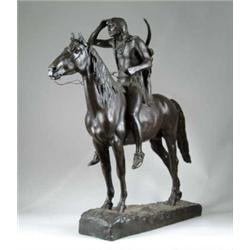 CYRUS EDWIN DALLIN (American, 1861-1944) THE SCOUT.