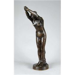 J. LORRAIN (French, 19th/20th Century) “DIVING”.