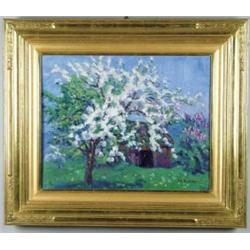 ANNE CARY BRADLEY (American, 1884-1956) “APPLE TREE”.