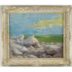 HAL ROBINSON (American, 1875-1933) “EARLY SPRING”.