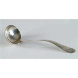 STERLING SILVER PUNCH LADLE BY BIGELOW, KENNARD & CO.