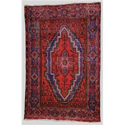ORIENTAL HAMADAN RUG.