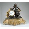 Image 1 : FINE FIGURAL MANTLE CLOCK.