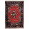 Image 1 : ORIENTAL HAMADAN RUG.