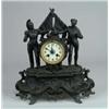 Image 1 : FIGURAL FRENCH MANTLE CLOCK.