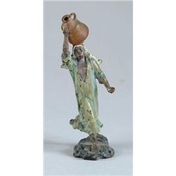BERGMANN (19th/20th Century) THE WATER CARRIER.