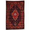 Image 1 : ORIENTAL HAMADAN SCATTER RUG.