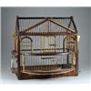Image 1 : WIRE AND WOOD BIRD CAGE.