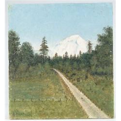 ROBERT WAKEHAM PILOT (American, 1898-1967) ROAD TO WHITE MOUNTAIN.