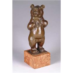 LOHFIER (20th Century) STANDING BEAR CUB.