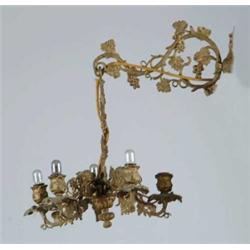 OUTSTANDING WALL FRENCH STYLE CHANDELIER.