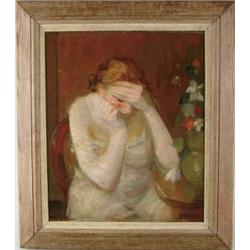 JOSEF FOSHKO (American, 1891-) REGINA.