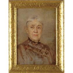 ANNA MARY RICHARDS BREWSTER (American, 1870-1952) PORTRAIT OF MRS. JOHN L. BREWSTER.