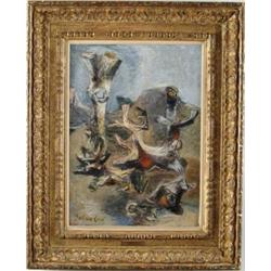 JULIAN E LEVI (American, 1900-1982) “UPROOTED”.