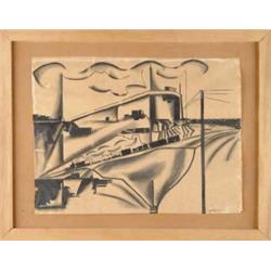 ARTHUR LETT-HAINES (British, 1894-1978) THE STEAM TRAIN.