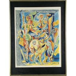 ANDRE _?ELLON (20th Century) ABSTRACT.