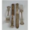 Image 1 : 24-PIECE PARTIAL STERLING FLATWARE SERVICE “KING” PATTERN BY DOMINICK & HAFF.