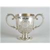 Image 1 : STERLING SILVER TWO HANDLED TROPHY CUP.