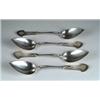 Image 1 : SET OF TWELVE STERLING GORHAM SPOONS IN THE “CORINTHIAN” PATTERN.