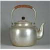 Image 1 : LARGE SWING HANDLE ALUMINUM WATER KETTLE.