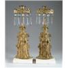 Image 1 : PAIR OF GIRANDOLE CANDLESTICKS.