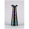 Image 1 : LOETZ STYLE THREADED IRIDESCENT VASE.