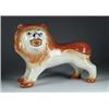 Image 1 : ENGLISH POTTERY LION.