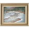 Image 1 : PETER C. STEVE (American, 20th Century) “SPRING THAW”.