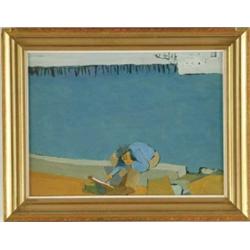 ATTRIBUTED TO FLETCHER MARTIN (American, 1904-1979) THE ARTIST.