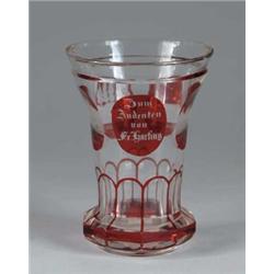 GERMAN RUBY FLASH BEAKER.